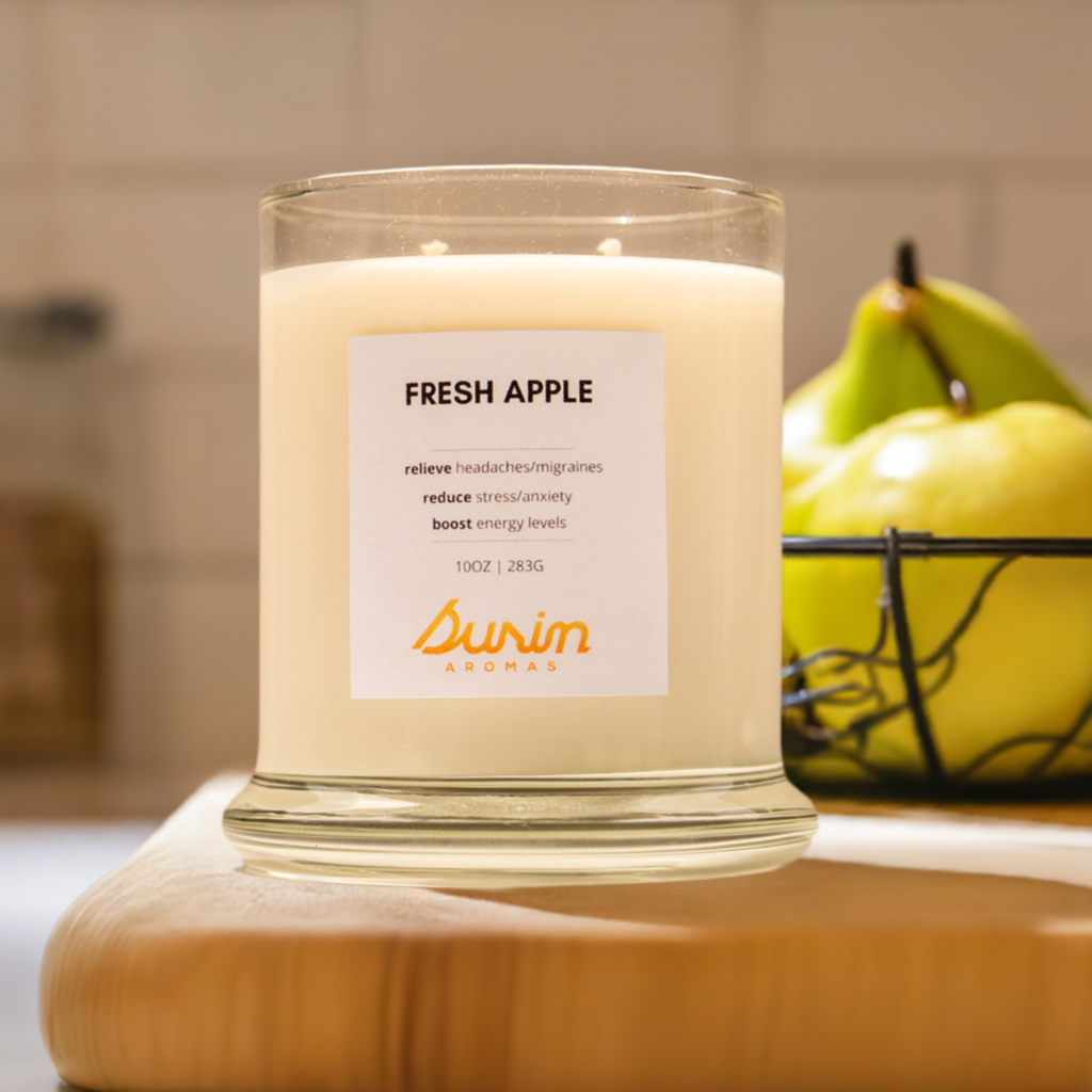 FRESH APPLE - AROMATHERAPY CANDLE
