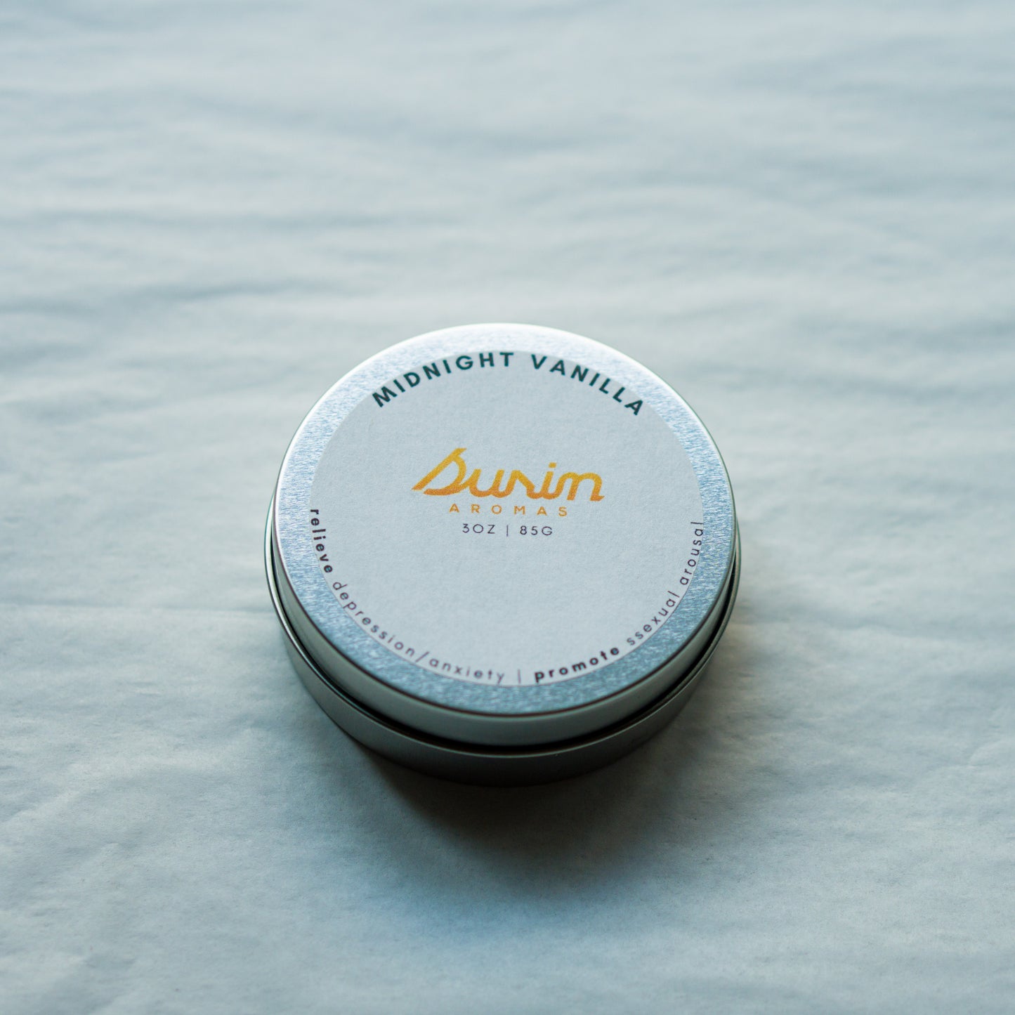 MIDNIGHT VANILLA - MINI CANDLE