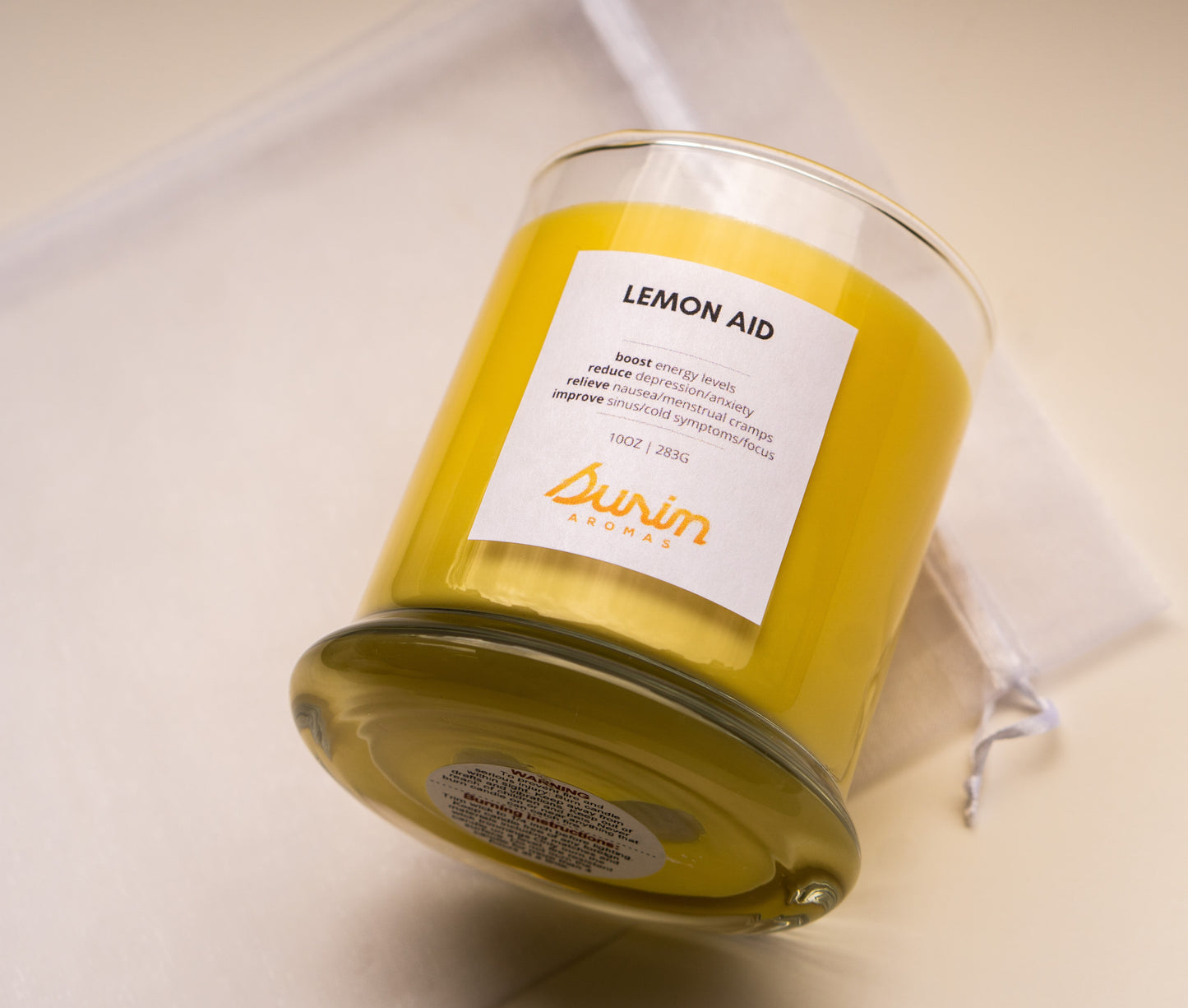 LEMON AID - AROMATHERAPY CANDLE