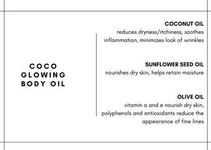 MINI - COCO GLOWING BODY OIL
