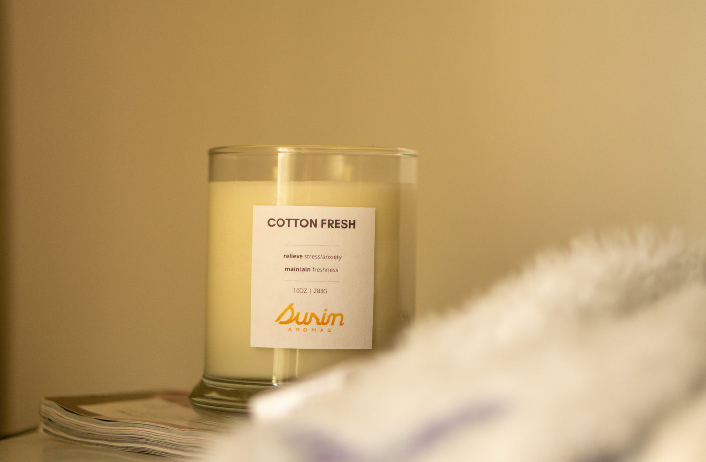Cotton Fresh - Aromatherapy Candle